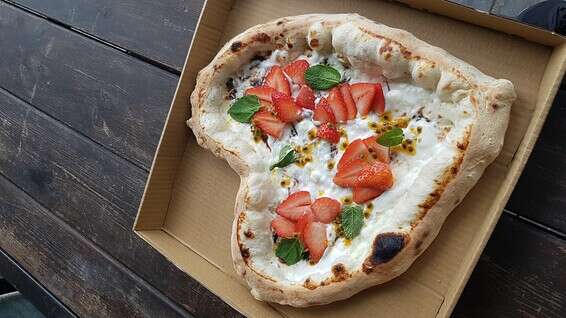 פיצה סה טו- פיצת ולנטיין // צילום: גל קולוג